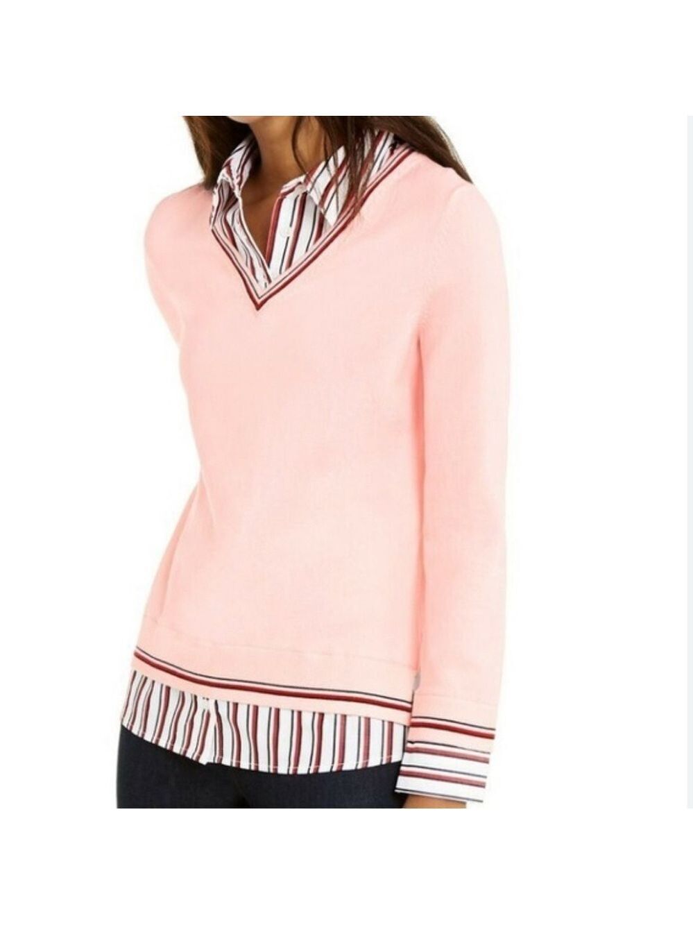 Tommy Hilfiger 2 for 1 Layered Sweater